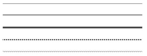 word 2013裡特殊線條的繪製