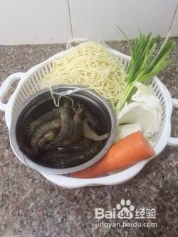 鮮蝦炒麵怎麼做