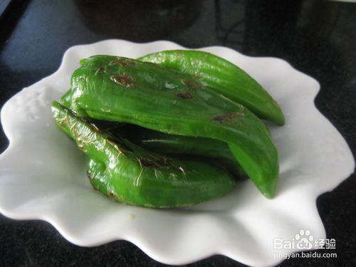 川菜經典冷盤之虎皮青椒