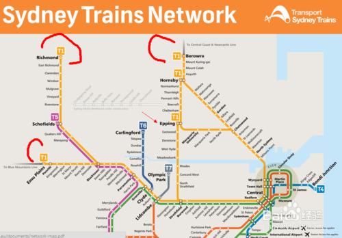 如何在悉尼central火車站正確坐火車