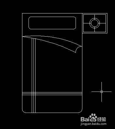 cad怎樣繪製床及床頭櫃