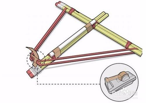 自制玩具弩的方法