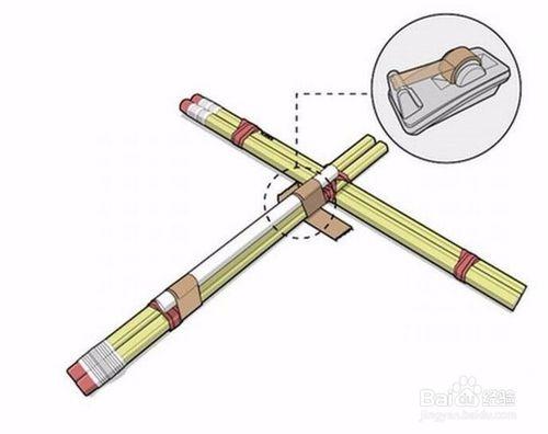 自制玩具弩的方法