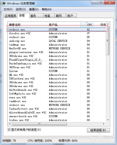 svchost.exe程序佔用記憶體、CPU和網速很高怎麼辦