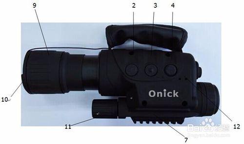 OnickNK-600數碼拍照夜視儀操作步驟