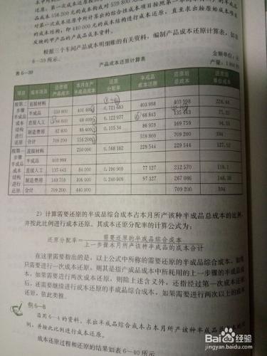 大學成本會計學重點難點歸納