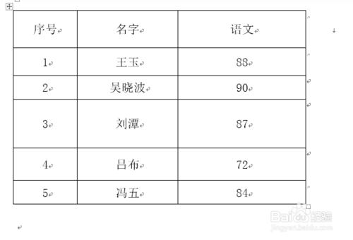 如何為word文件中的表格設定同樣高度的行高？