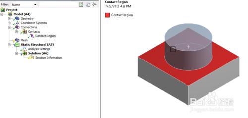 Ansys / Workbench 接觸操作及處理