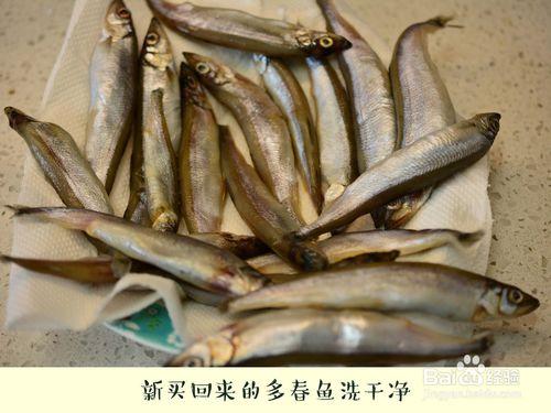 美味香煎多春魚