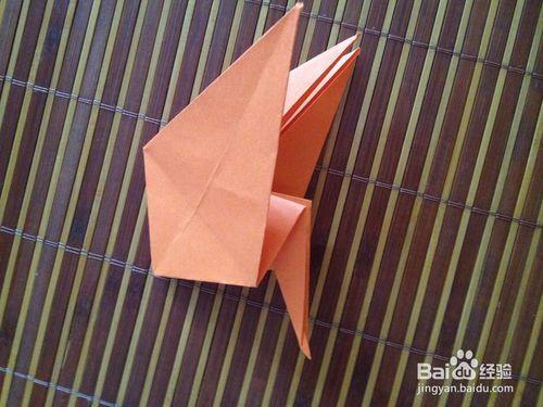 摺紙動物_系列_文鳥的折法