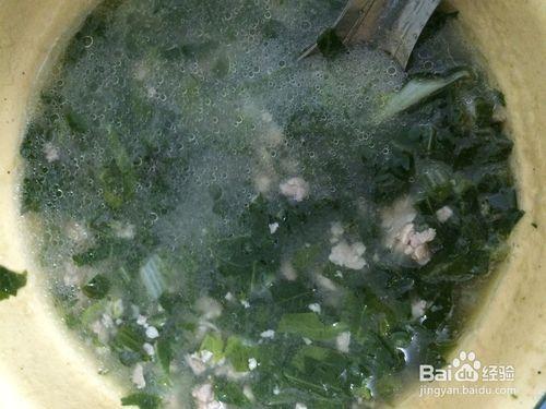 白菜肉沬湯怎麼做？