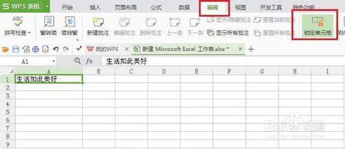 excel表格怎麼鎖定單元格並加上密碼保護