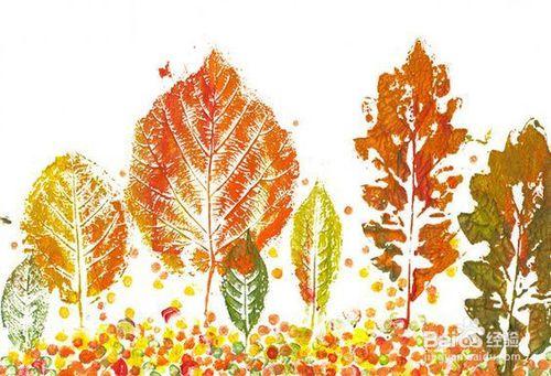 樹葉拓印畫製作方法及詳細步驟【陽光之美】