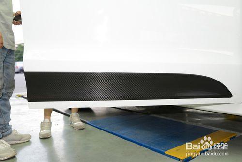 Macan GTS 改裝BFB碳纖維車身門板飾條