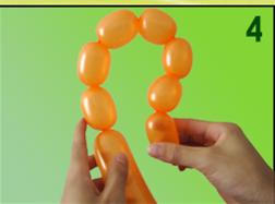 魔法氣球基礎單泡節與雙泡節折法