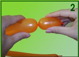 魔法氣球基礎單泡節與雙泡節折法