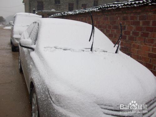 下雪天戶外停車注意事項