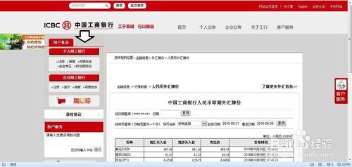 如何在網路中操作中國工商銀行購匯