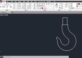 如何使用cad畫吊鉤