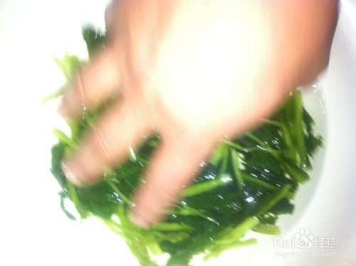 蒜苗豆腐家常篇