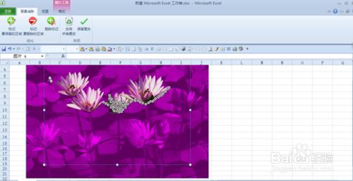 用excel2010摳圖（刪除背景）和裁剪圖片