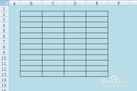 Excel中製作表格（單元格格式，合併居中）