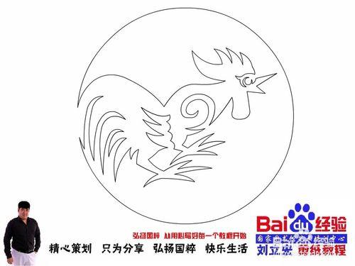 劉立巨集 雞年剪紙74 雞年素材特別策劃