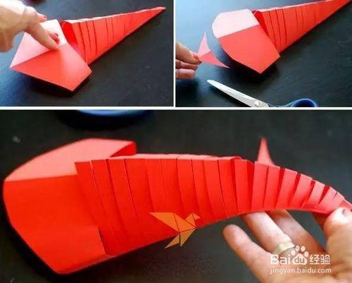 怎樣做一個會遊動的剪紙魚