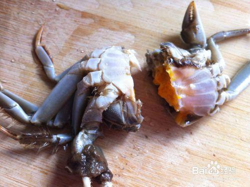螃蟹麵醬的家常做法