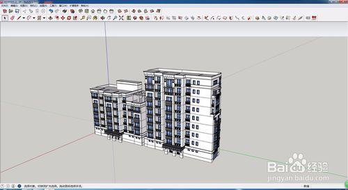 SketchUp如何改變邊線顏色