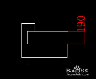 CAD怎樣畫沙發側立面圖