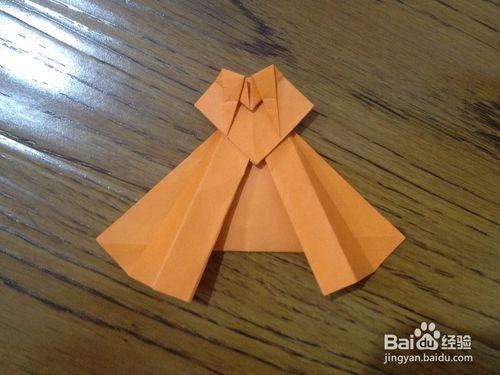 摺紙_洋裝_洋裝怎麼折