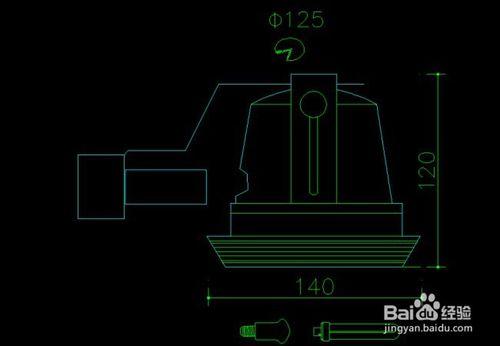 怎樣用CAD繪製燈具？