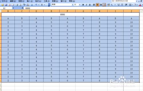 excel2003列印設定：怎麼列印成一張