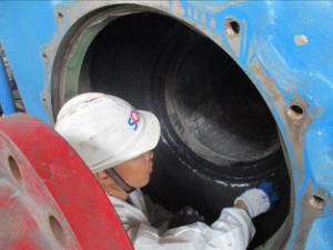 電廠脫硫泵磨損腐蝕修復詳細步驟