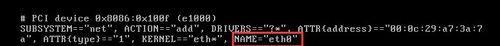linux:no device found for “System eth0”