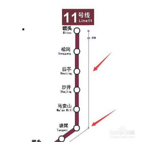 CorelDRAW X4 繪製深圳地鐵線路圖