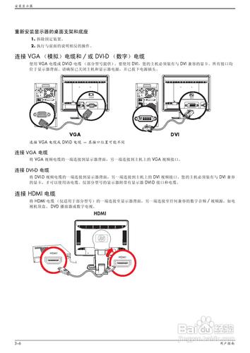 【說明書】惠普W2408液晶示器（一）