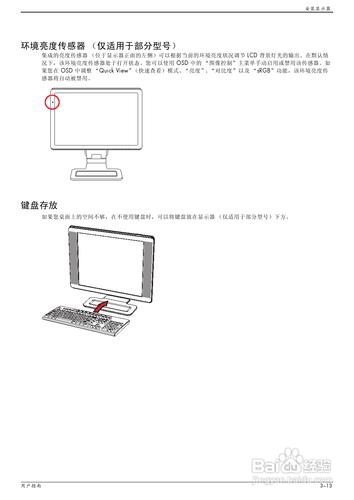 【說明書】惠普W2408液晶示器（一）