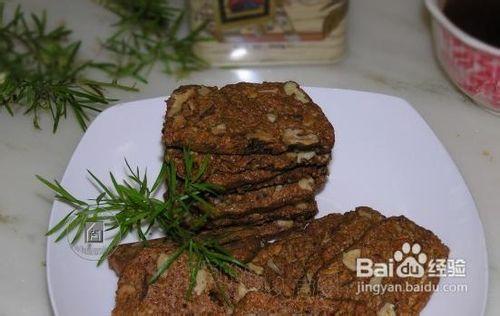 美容養顏的燕麥黑豆餅乾