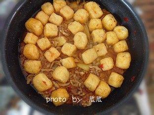 肉末豆腐泡