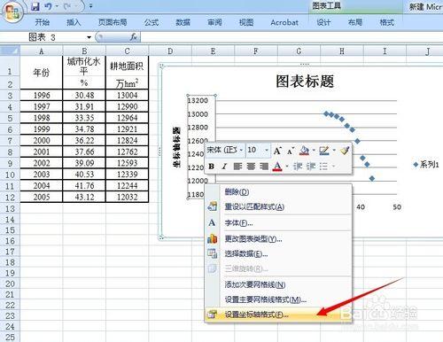 如何繪製Excel 2007 散點圖