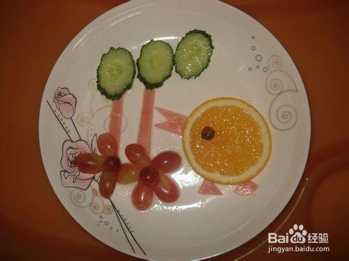 寶寶創意水果餐
