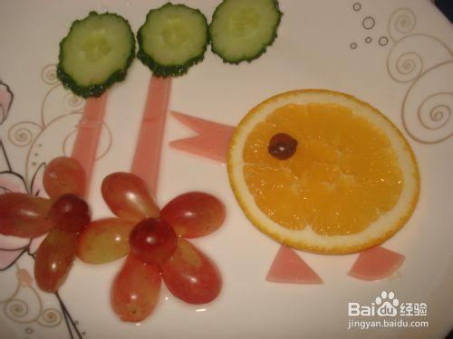 寶寶創意水果餐