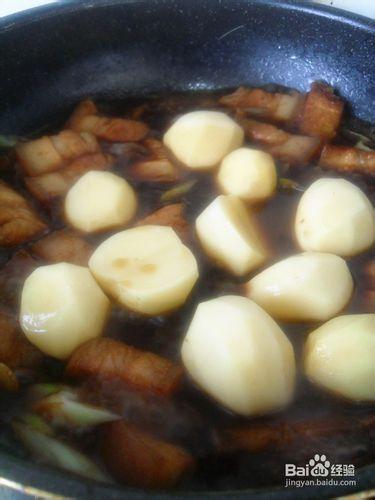 紅燒肉土豆拌飯