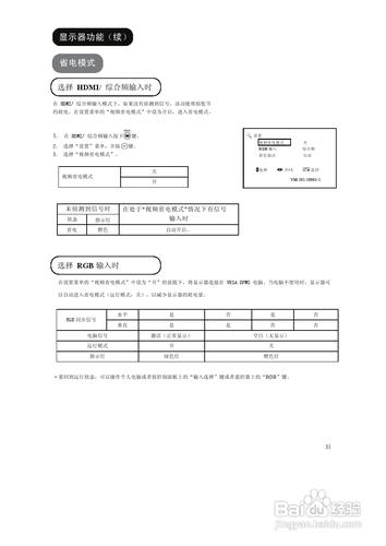 【說明書】日立UT32-MH18CA液晶顯示器（二）