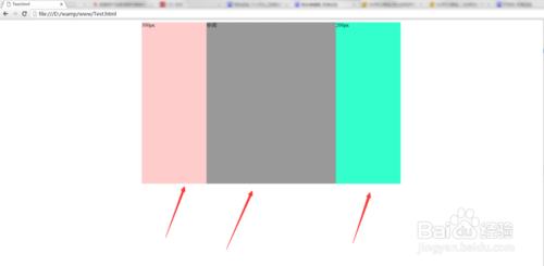 html如何進行三列布局