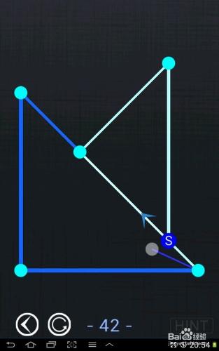 一筆畫blue world全部攻略：[9]第41～45關