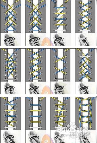 鞋帶的幾種系法