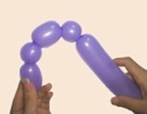 魔術氣球製作之 如何製作猴子